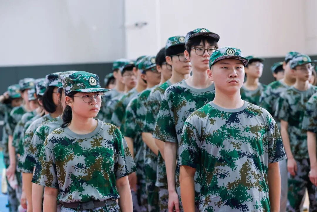 军训砺青春,笃行向未来——苏州诺德学校2026级高一新生军训开营 - military training